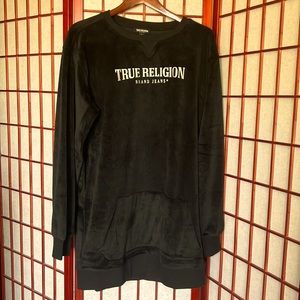 True Religion Velour sweatshirt Dress